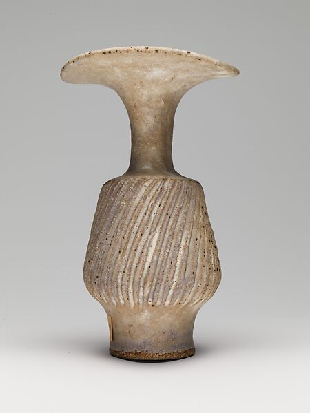 Vase, Lucie Rie (British (born Austria), Vienna 1902–1995 London), Stoneware