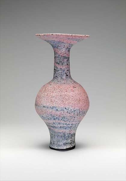 Vase, Lucie Rie (British (born Austria), Vienna 1902–1995 London), Stoneware 