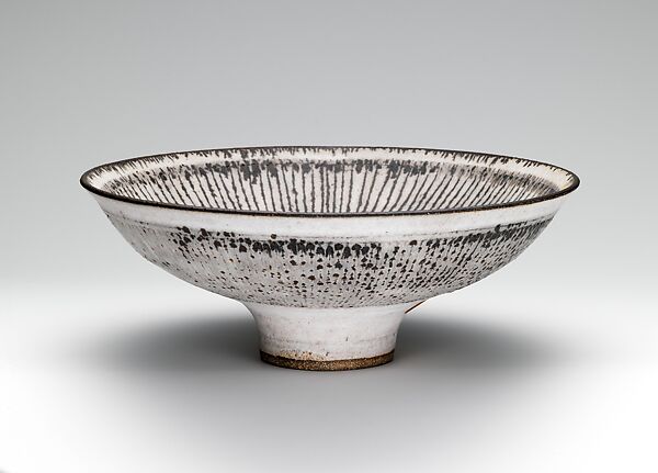 Bowl, Lucie Rie (British (born Austria), Vienna 1902–1995 London), Stoneware 