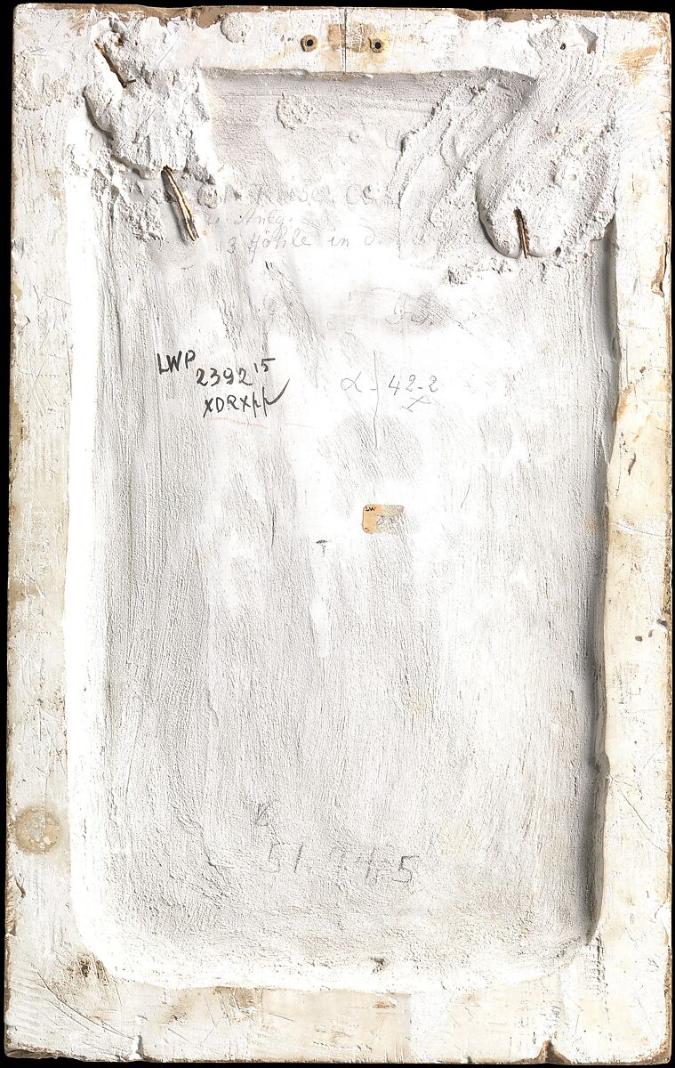 Two Bodhisattvas, Pigments on mud plaster, China (Xinjiang Uyghur Autonomous Region)