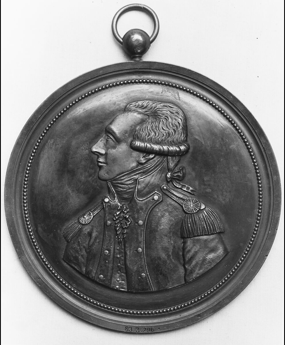 Medallion of the Marquis de Lafayette, Bronze