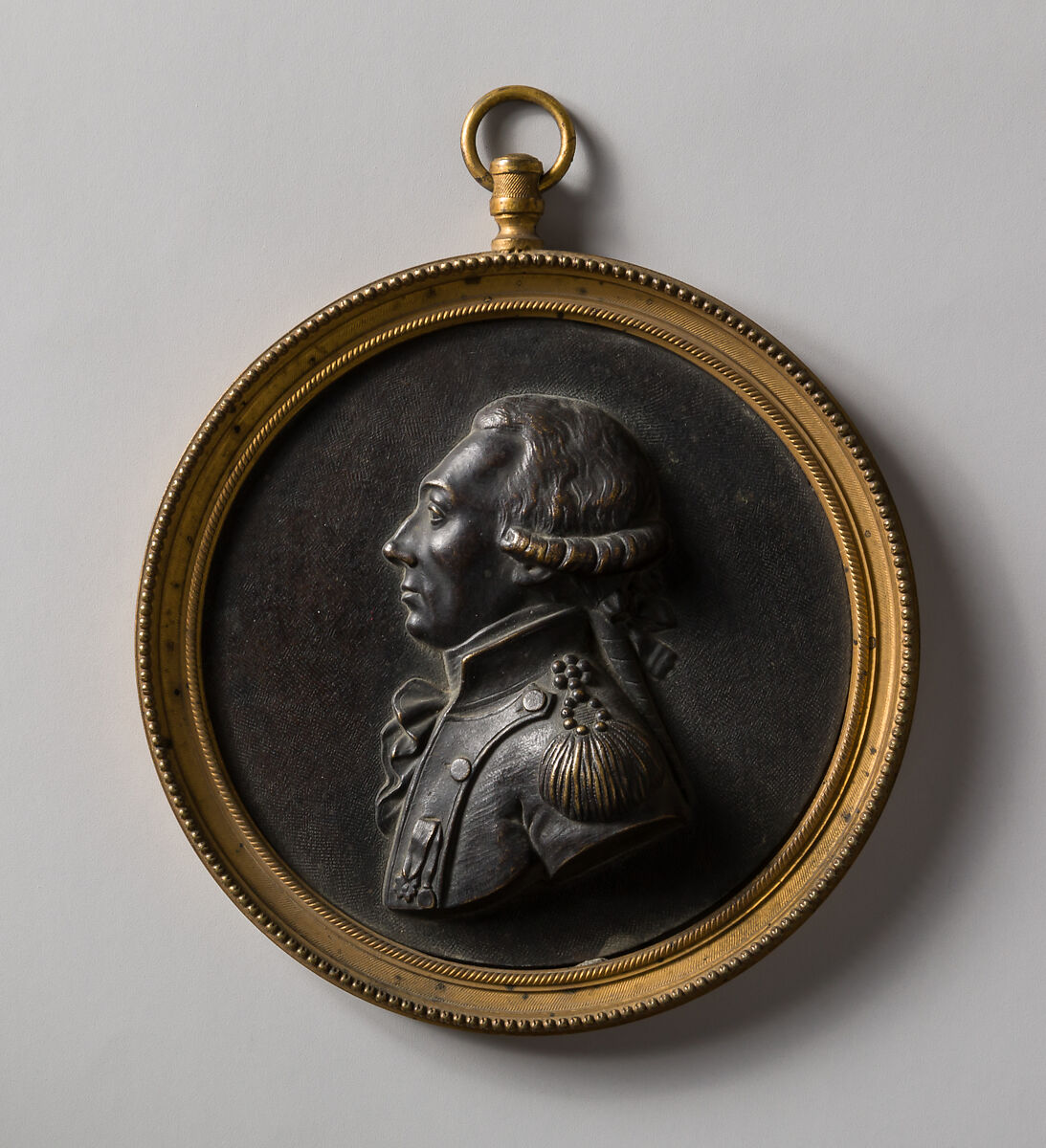 Medallion of the Marquis de Lafayette, Bronze 