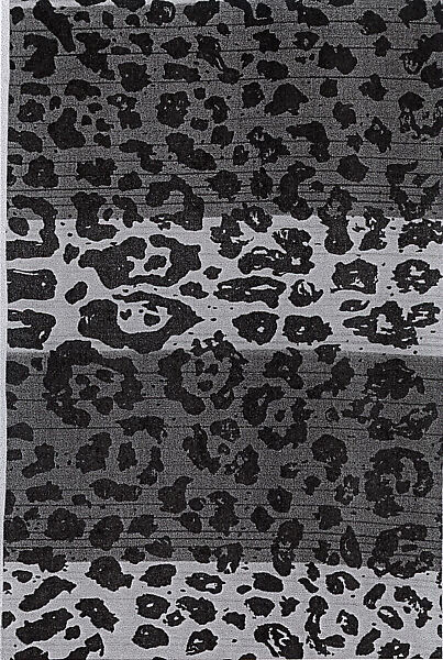 Textile, Doris Tillett (American, Brooklyn, New York 1917–2008 Housatonic, Massachusetts), Printed canvas 