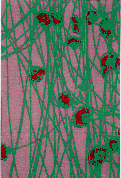 Textile, Doris Tillett (American, Brooklyn, New York 1917–2008 Housatonic, Massachusetts), Printed canvas 