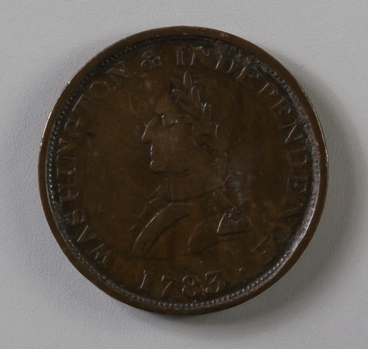 Medallion of the Marquis de Lafayette, Brass