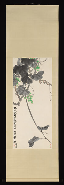 Flowers and Fruits, Jin Cheng (Chinese, 1878–1926), Set of four hanging scrolls, China