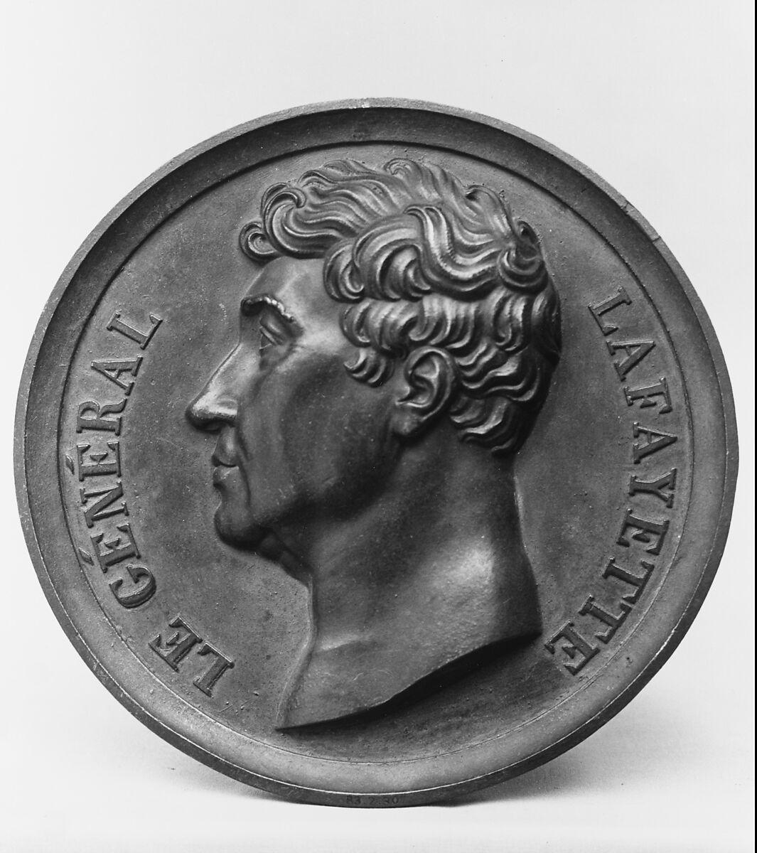 Medallion of the Marquis de Lafayette, Bronze