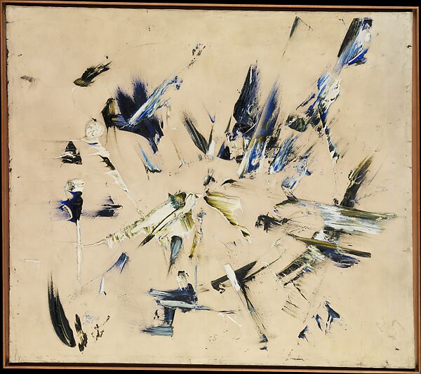 Outburst, Judit Reigl (French (born Hungary), Kapuvár 1923–2020 Marcoussis, France), Oil on canvas 