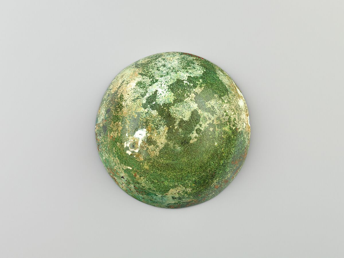 Bowl with double fish, dancers, and animals, Bronze, China (Xinjiang Autonomous Region, Central Asia)