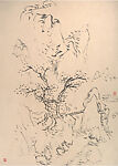Sketches of Shatian, Huang Binhong (Chinese, 1865–1955), Album of twelve leaves; ink on paper, China