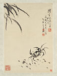 Scuttling Crab, Qi Baishi  Chinese, Hanging scroll; ink on paper, China