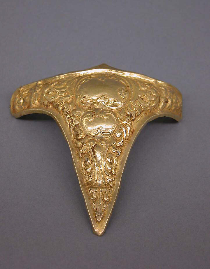 Main Design Component of an Armband, Gold, Indonesia (Java) 