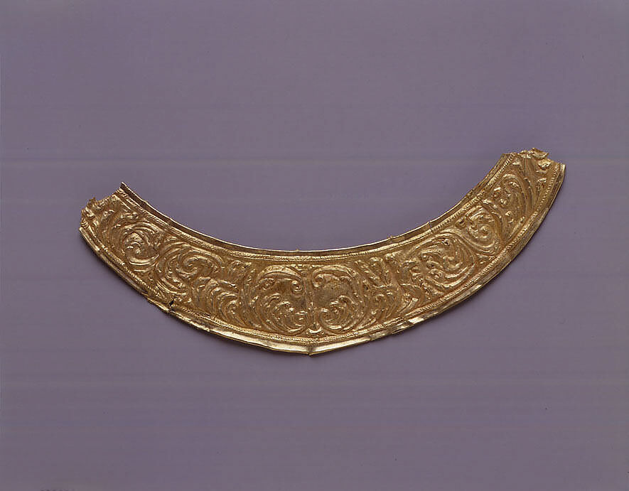 Vanamala (Jewelled Garland) or Neckband, Gold, Indonesia (Java) 