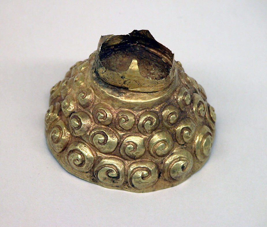 Ushnisha Cover, Gold, Indonesia (Java) 