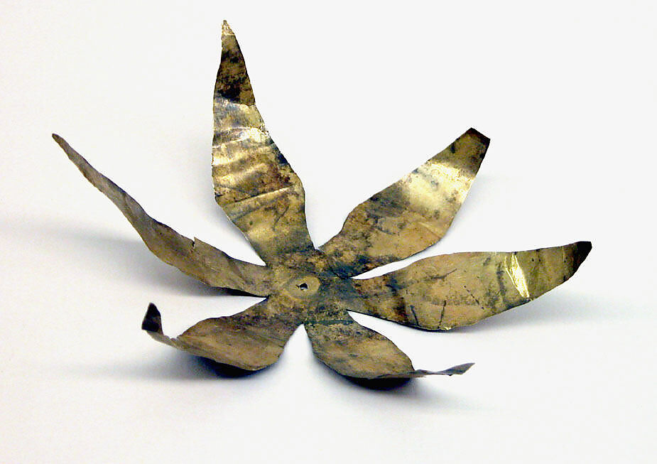 Lotus Flower Base, Gold, Indonesia (Java) 