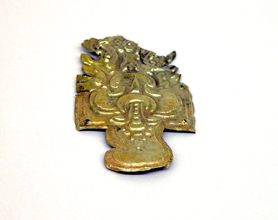 Three Appliqé Ornaments, Gold, Indonesia (Java) 