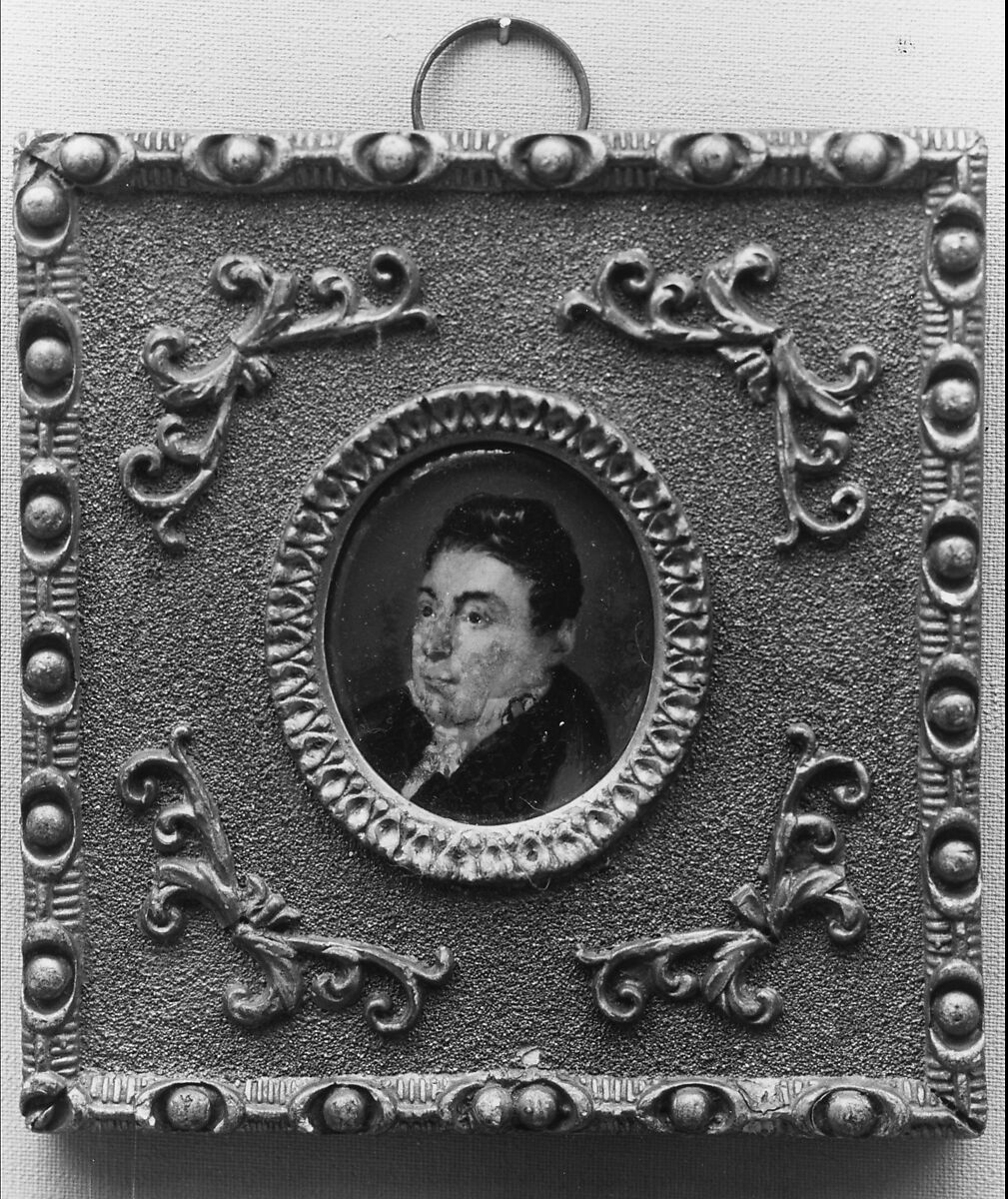 Portrait Miniature of the Marquis de Lafayette, Ivory 