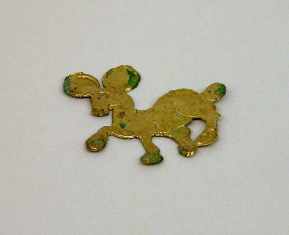 Ten Pripih (Funerary objects) Depicting Various Animals, Gold, Indonesia (Java)