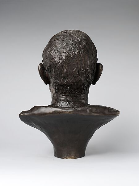 Portrait Bust of Philippe de Montebello, Angela Conner (British, born 1935), Bronze, ed. 1/8