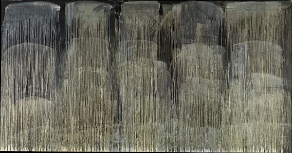 Sixteen Waterfalls of Dreams, Memories, and Sentiment, Pat Steir (American, born Newark, New Jersey, 1940), Oil on canvas 