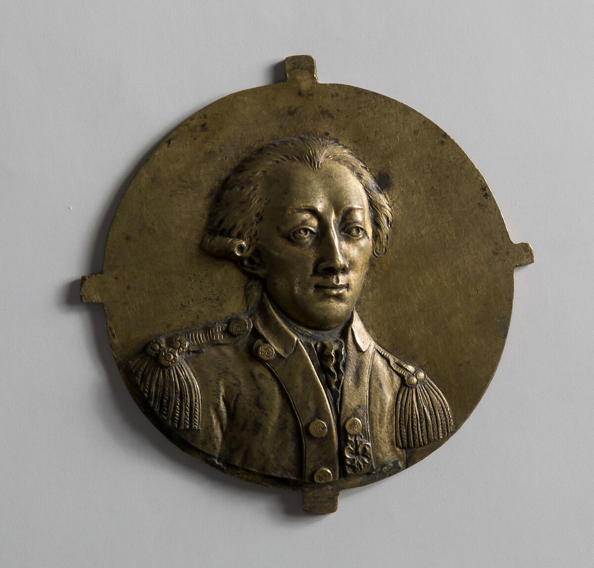 Ornament of the Marquis de Lafayette, Brass 