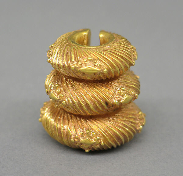 Weighted Fastener, Gold, Indonesia (Java)