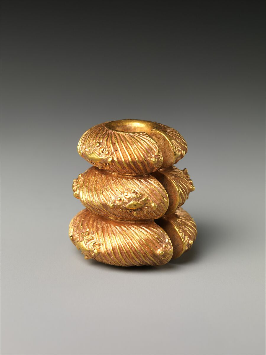 Weighted Fastener, Gold, Indonesia (Java)