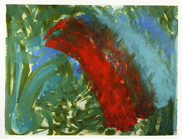 Into the Woods, Summer, from "Into the Woods", Howard Hodgkin (British, London 1932–2017 London), Lift-ground, aquatint, and carborundum etching on 2 sheets of paper 