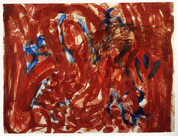 Into the Woods, Autumn, from "Into the Woods", Howard Hodgkin (British, London 1932–2017 London), Lift-ground, aquatint, and carborundum etching on 2 sheets of paper 