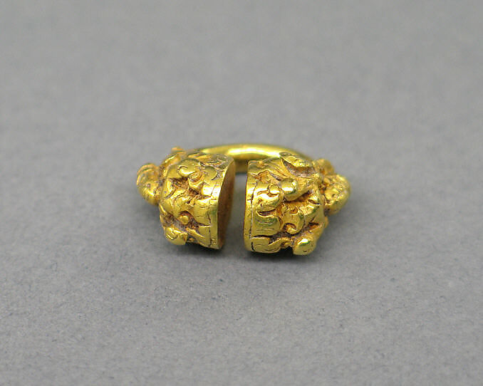 Ear Clip, Gold, Indonesia (Java) 