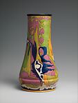 Vase, T.A.C. Colenbrander (Dutch, Doesburg 1841–1930 Lagg-Keppel), Glazed earthenware 