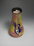 Vase, T.A.C. Colenbrander (Dutch, Doesburg 1841–1930 Lagg-Keppel), Glazed earthenware