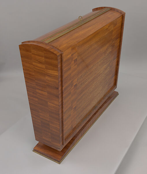 Print cabinet, Lucien Rollin (French, Paris 1906–1993), Palisander, rosewood, bronze