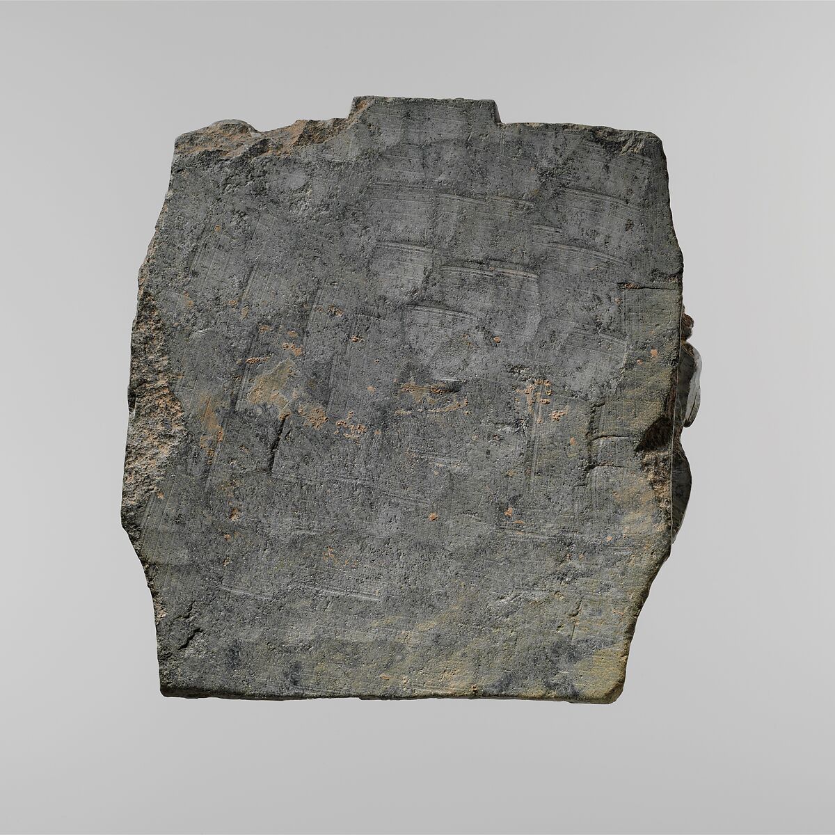 Dipankara Jataka (The Story of the Ascetic Megha and the Buddha Dipankara), Schist with gold leaf, Pakistan (ancient region of Gandhara, Swat Valley)