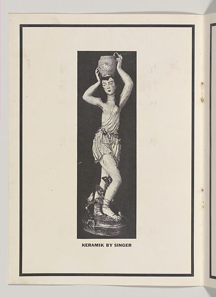 Modern Interiors Designed and Executed by the Wiener Werkstaette, Joseph Urban (American (born Austria), Vienna 1872–1933 New York), Color lithograph (cover); photomechanical print (four bifolios); photomechancial print (one bookplate)