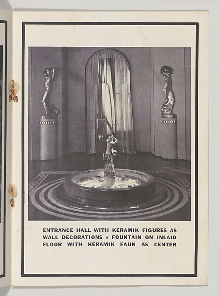Modern Interiors Designed and Executed by the Wiener Werkstaette, Joseph Urban (American (born Austria), Vienna 1872–1933 New York), Color lithograph (cover); photomechanical print (four bifolios); photomechancial print (one bookplate)