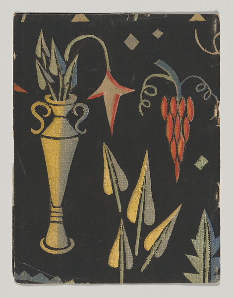 Joseph Urban Announces the arrival of new Artcraft work from the Artists of Vienna Modern Interiors, Joseph Urban (American (born Austria), Vienna 1872–1933 New York), Color lithograph (cover); photomechanical print (three bifolios)