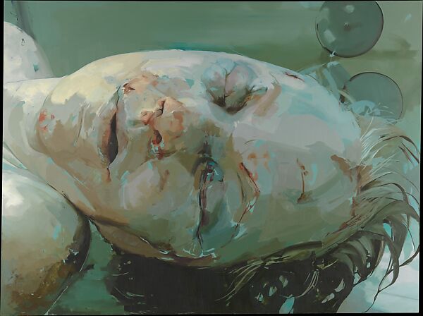 Still, Jenny Saville (British, born Cambridge, 1970), Oil on canvas 
