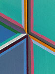 Untitled, Al Loving (American, Detroit, Michigan 1935–2005 New York), Acrylic on three joined canvases