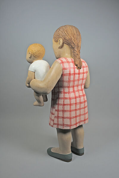 Two Hands, Claudette Schreuders (South African, born Pretoria, 1973), Jelutong wood and enamel paint