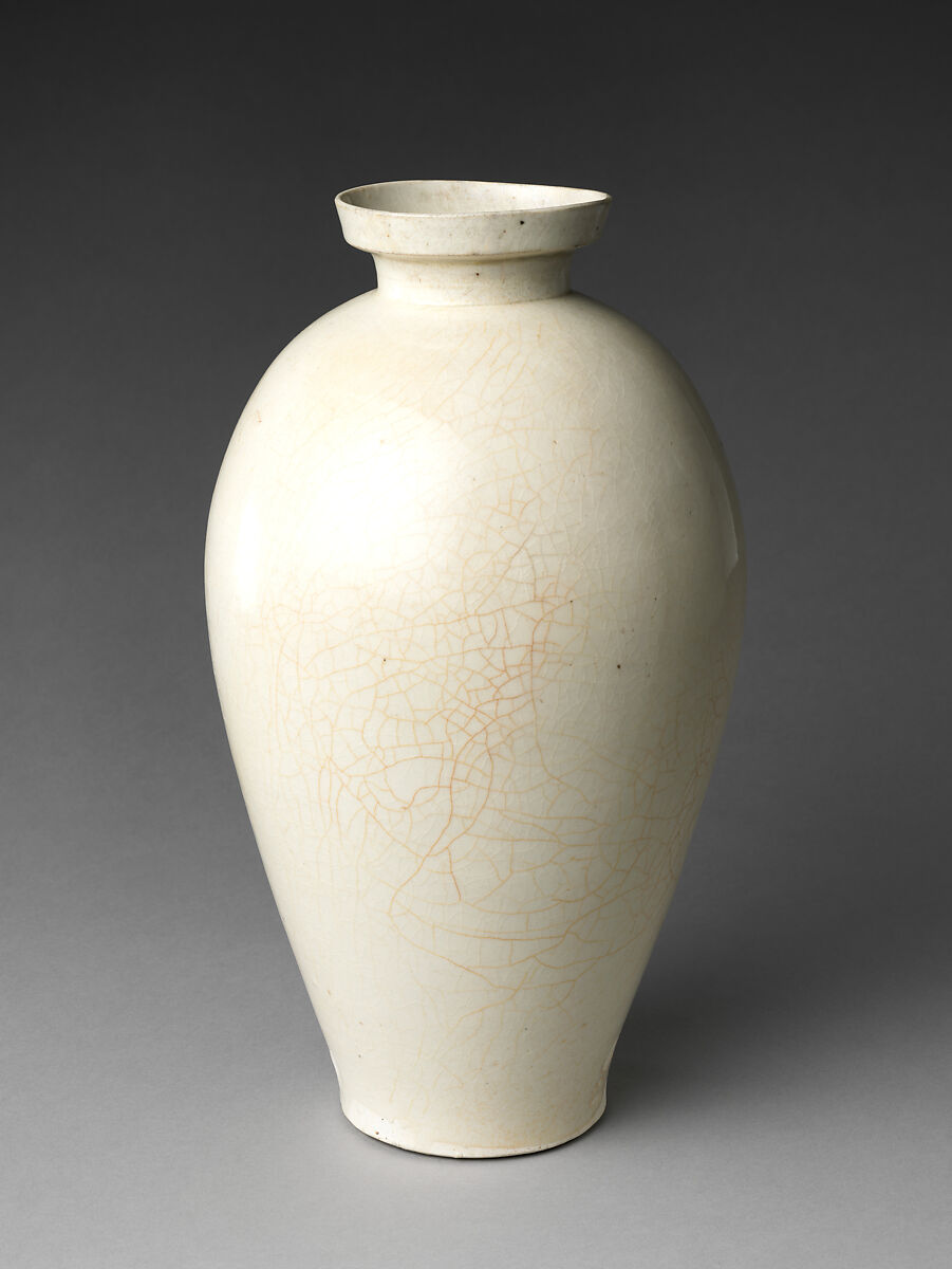 Vase, Porcelain with celadon glaze (Jingdezhen Qingbai ware), China