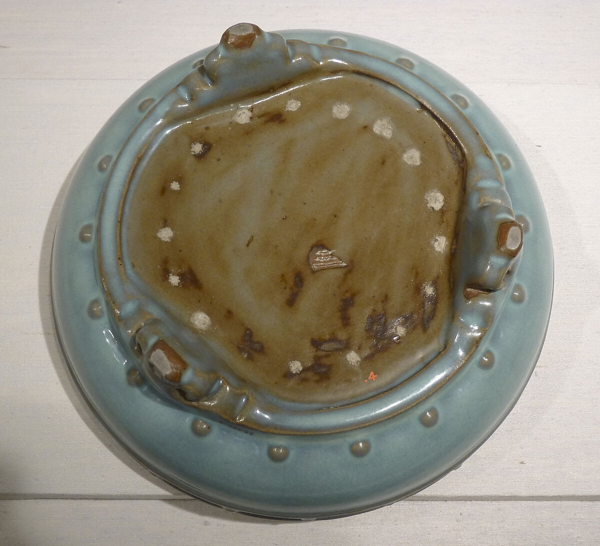 Bulb Bowl, Stoneware with blue glaze ( "numbered Jun" ware), China