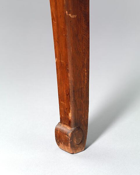 "David-Weill" Chair (model no. 45), with "Tulipes et Œillets" (Tulips and Carnations, possibly pattern no. 2513) Upholstery, Louis Süe (French, Bordeaux 1875–1968 Paris), Mahogany, oak, wool