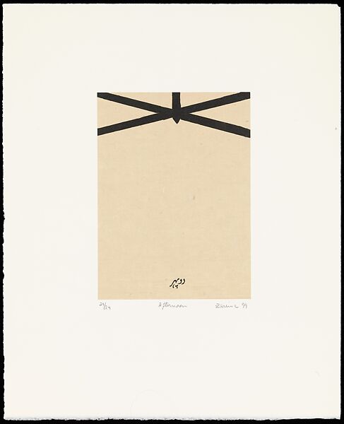 Home is a Foreign Place, Zarina (American, born Aligarh, India 1937–2020 London), Portfolio of 36 woodcut, printed chine collé with pen and black ink on paper