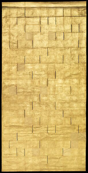 Blinding Light, Zarina (American, born Aligarh, India 1937–2020 London), Gold leaf on Japanese paper 