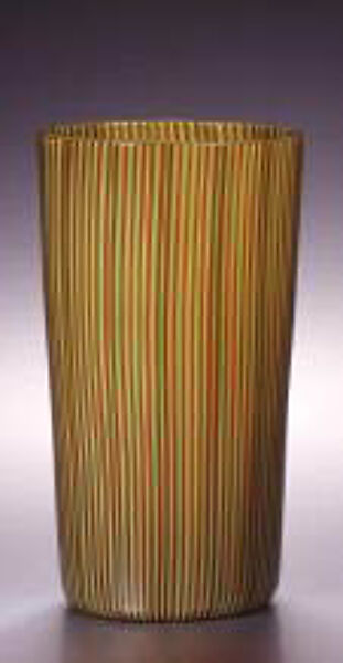 Rigati e Tessuti, no. 3726, Carlo Scarpa (Italian, Venice 1906–1978 Sendai, Japan), Glass 
