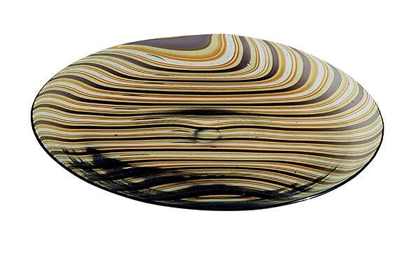 Rigati e Tessuti, no. 3693, Carlo Scarpa (Italian, Venice 1906–1978 Sendai, Japan), Glass