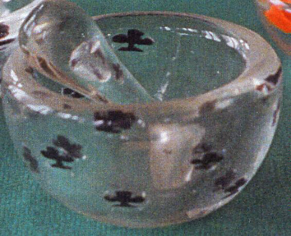 A Puntini e a Strisce, no. 1285, Carlo Scarpa (Italian, Venice 1906–1978 Sendai, Japan), Glass 