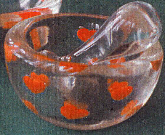 A Puntini e a Strisce, no. 1285, Carlo Scarpa (Italian, Venice 1906–1978 Sendai, Japan), Glass
