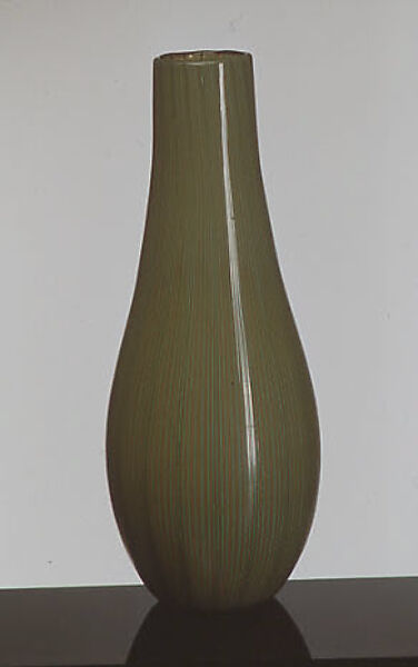 Rigati e Tessuti, no. 3547, Carlo Scarpa (Italian, Venice 1906–1978 Sendai, Japan), Glass 